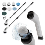Load image into Gallery viewer, Portable Electric Spin Scrubber for Cleaning Bathroom Kitchen Car White 7 in 1