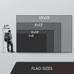 Load image into Gallery viewer, G128 5 Pack: Mexico Mexican Flag  6x10 Ft  Double ToughWeave Series Double Sided Embroidered 210D Polyester  Country Flag, Embroidered Design, Indoor/Outdoor, Brass Grommets, Heavy Duty, 3ply