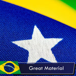 Load image into Gallery viewer, Brazil Brazilian Flag 3x5 Ft 3Pack Printed Polyester By G128