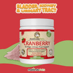Load image into Gallery viewer, Cranberry for Dogs in Powder   Urinary Tract Health Dog UTI Bladder Support Bladder Stones Incontinence Support Cranberry Supplement   Bacon Flavor (2 Pack 200 Scoops)