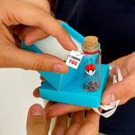 Load image into Gallery viewer, Cute Anniversary Present For Girlfriend or Boyfriend Unique Game Inspired Romantic Bottle Anniversary Love Wish Jar (Teal Box I Choose You)