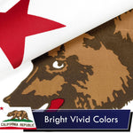 Load image into Gallery viewer, California CA State Flag 3x5 Ft 10Pack Printed Polyester By G128