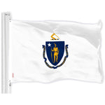 Load image into Gallery viewer, Massachusetts MA State Flag 3x5 Ft Printed 150D Polyester Indoor Outdoor