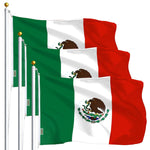 Load image into Gallery viewer, Mexico Mexican Flag 3x5 Ft 3Pack Printed Polyester By G128
