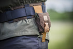 Load image into Gallery viewer, Compass Survival Pouch 100% Nylon Compatible with duty BELT MOLLE PALS Green