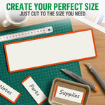 Load image into Gallery viewer, 12 Pack Dry Erase Magnetic Labels 12x4 in Magnetic Name Tags for Classroom Lockers School Bus Classroom Magnets for Names Magnet Labels for Whiteboard Magnet Names Plates for Classrooms