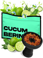 Load image into Gallery viewer, Hookah Flavors Cucumberito Hookah Flavor   Herbal   1 pouch Hookah Tobacco Free Molasses &amp; Nicotine Free (1 Count)