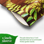 Load image into Gallery viewer, Garden Flag Home Sunflower on Rustic Wood 12x18 In Printed Blockout Polyester