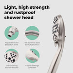 Load image into Gallery viewer, High Pressure Shower Head with Handheld 8 Spray Settings High Flow Removable