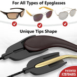 Load image into Gallery viewer, Eye Glasses String Strap Holder Adjustable No Tail Glasses Strap 2 Pcs M 14 inch