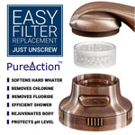 Load image into Gallery viewer, Filtered Shower Head with Handheld Hose Hard Water Softener Removes Chlorine