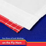 Load image into Gallery viewer, G128 3 Pack: Russia Russian Ensign Flag  3x5 Ft  LiteWeave Pro Series Printed 150D Polyester  Country Flag, Vibrant Colors, Brass Grommets, Thicker and More Durable Than 100D 75D Polyester