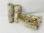 Load image into Gallery viewer, Bholi Sage Plus Sage Smudge Kit Pack of 6 White Sage Smudge Stick 4Inch Long Used for Meditation Smudging Rituals and Cleansing Getting Rid of Negative Energy Sustainably Grown California Sage