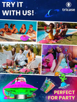 Load image into Gallery viewer, Premium Portable Purple Hookah Set Purple Hookah Set UFO With Everything
