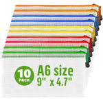 Load image into Gallery viewer, 10 Pack Small Mesh Zipper Pouch Bags A6 9x4.7 in Plastic Zipper Pouches for Organizing Mesh Pouch with Zippers Bags for Organizing Meshed Zippered Bag Clear Waterproof Travel Pouches Receipts Makeup