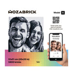 Load image into Gallery viewer, MOZABRICK Photo Construction Set Model S  Transform Any Picture into a Mosaic Wall Art Using Our Constructor and Free App!