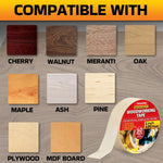 Load image into Gallery viewer, Double Sided Woodworking Tape 10 Pack 1 Inch x 120 Ft Wood Crafter Sticky Tool Two Side Adhesive for Router Templates Removable &amp; Residue Free