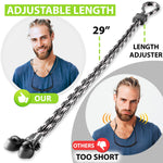 Load image into Gallery viewer, Eyeglasses String Holder Strap 5 Cord 29 inch Eyeglass Chain for Men Women Glasses Lanyard Holders Around Neck Sports