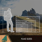 Load image into Gallery viewer, G128 5 Pack: An Appeal to Heaven TeaStained Flag  3x5 Ft  Double ToughWeave Pro Series Double Sided Embroidered 420D Poly  Historical Flag, Embroidered Design, Brass Grommets, 2ply