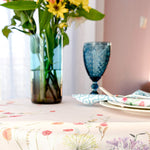 Load image into Gallery viewer, Finest Floral Coloring Round Easter Tablecloth 60 inch Non Iron Stain Resistant