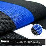 Load image into Gallery viewer, G128 Combo Pack: Garden Flag Stand Black 36x16 Inch &amp; Garden Flag Thin Blue Line 12x18 Inch