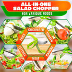Load image into Gallery viewer, Salad Scissors for Chopped Salad Tool Vegetable Scissors Food Cutter Salad Chopper Scissors Salad Cutter Chopper Lettuce Shredder Lettuce Chopper for Chopped Salad Chopper Tool