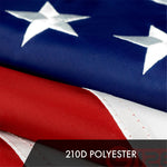 Load image into Gallery viewer, USA American Flag 2.5x4FT 3Pack Embroidered Polyester By G128