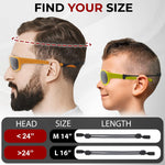 Load image into Gallery viewer, Sunglass Strap Eyeglass Holder 2 Pcs No Tail Glasses Strap Lanyard  L 16 inch