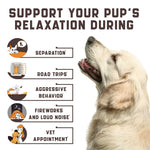 Load image into Gallery viewer, Natural Calming Chews for Dogs with Hemp Oil and Valerian Root (Peanut Butter