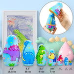 Load image into Gallery viewer, Dinosaur Nesting Dolls Set 7 pcs Dinosaur Decor Matryoshka Dolls Hand Painted
