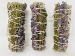Load image into Gallery viewer, Bholi Sage Plus Sage Smudge Kit Pack of 6 White Sage Smudge Stick 4Inch Long Used for Meditation Smudging Rituals and Cleansing Getting Rid of Negative Energy Sustainably Grown California Sage