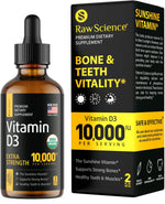 Load image into Gallery viewer, Liquid Vitamin D Drops Vitamin D3 10000 IU for Faster Absorption 2 fl oz