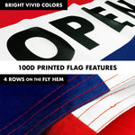 Load image into Gallery viewer, G128  6 Feet Tangle Free Spinning Flagpole (Black) Open Brass Grommets Printed 3x5 ft (Flag Included) Aluminum Flag Pole