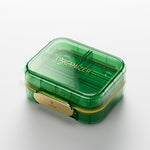 Load image into Gallery viewer, Medicine Pill Organizer Green Pill Container Small Pill Box 7 Compartments