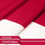 Load image into Gallery viewer, 2 Pack: Austria Austrian Flag 3x5 Ft Printed 150D Polyester Indoor/Outdoor, Vibrant Colors, Brass Grommets, Quality Polyester, Much Thicker More Durable Than 100D 75D Polyester