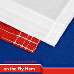 Load image into Gallery viewer, G128 Combo Pack: USA American Flag 3x5 Ft 150D Printed Stars &amp; Chile (Chilean) Flag 3x5 Ft 150D Printed