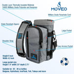 Load image into Gallery viewer, Water Bottle Holder Bottle Cooler w Adjustable Shoulder Strap 16 oz to 25oz