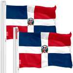 Load image into Gallery viewer, Dominican Republic Dominican Flag 3x5 Ft 2Pack 150D Printed Polyester By G128