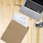 Load image into Gallery viewer, Brown Rigid Mailers 11 x 13.5 Inches. Pack of 25 Photo Mailer Envelopes. Flat Cardboard Mailers Self Seal. Sturdy Cardboard Photo Envelope. Recyclable Hard Shipping Envelopes