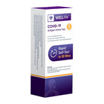 Load image into Gallery viewer, 2 Pack  WELLlife COVID19 at Home Self Test  Results in 10 Minutes, FDA Authorized COVID Home Test, with Noninvasive Nasal Swab, Easy to Use &amp; No Discomfort