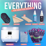 Load image into Gallery viewer, Waxing Kit for Women Men Hard Wax Kit for Hair Removal Wax Warmer All in One