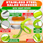 Load image into Gallery viewer, Salad Scissors for Chopped Salad Tool Vegetable Scissors Food Cutter Salad Chopper Scissors Salad Cutter Chopper Lettuce Shredder Lettuce Chopper for Chopped Salad Chopper Tool