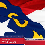 Load image into Gallery viewer, North Carolina State Flag 150D Printed Polyester 3x5 Ft