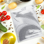 Load image into Gallery viewer, Silver Thermal Bubble Mailer 5 x 9 Inch 10 Pack Metallic Bubble Mailers Self Seal Metallic Bubble Envelope Waterproof Insulated Shipping Envelopes for Food Cosmetics