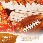 Load image into Gallery viewer, G128 Garden Flag Home Football on Rustic Wood  12x18 Inch  Printed Blockout Polyester  Fall Decoration