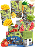 Load image into Gallery viewer, Pleasure Hookah Flavors Set 5 x 50g non tobacco hookah flavor for your Hookah Bowl (Sweet watermelon Double apple Mango Pineapple Strawberry) Hookah Bundle Pack of 5 Try these Tobacco Free Shisha