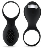 Load image into Gallery viewer, Vibrating Cock Ring Rechargeable Silicone Stretchy Vibrating Penis Ring 10 Modes