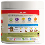 Load image into Gallery viewer, 12 in 1 Dog Multivitamin 120 Soft Treats   Glucosamine Joint Support   Gut Digestive Enzymes &amp; Probiotics   Cranberry Urinary Health &amp; Vitamins for Energy Skin Coat Liver &amp; Immune Aid Dog Vitamins