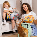 Load image into Gallery viewer, Bento Lunch Box for Kids BPA Free Leak Proof Lunch Containers with 3 Compartment