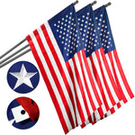 Load image into Gallery viewer, USA American Flag 3x5 Ft 3Pack Pole Sleeve Embroidered Polyester By G128